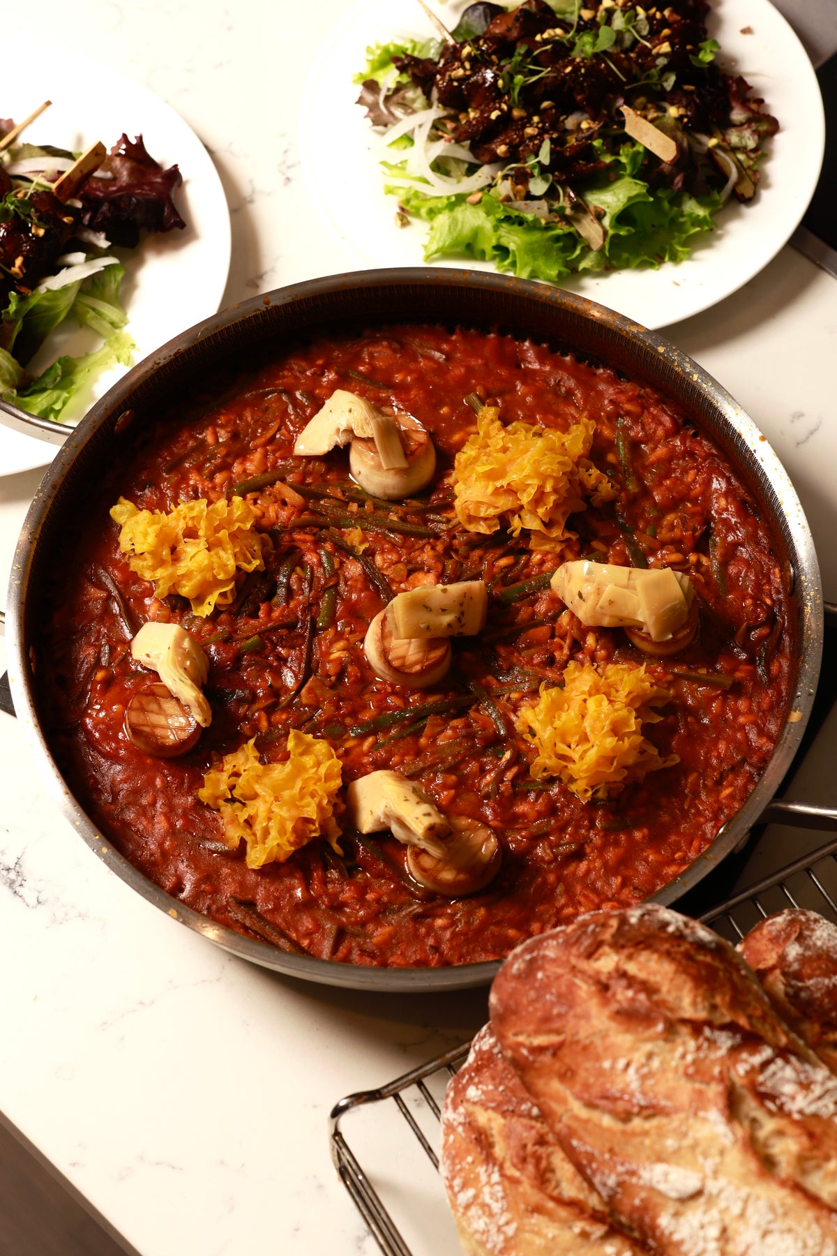 Fire-Roasted Saffron Rice