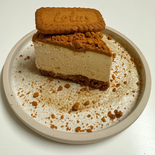 Plant-based Caramelised Biscuit & Vanilla Cheesecake